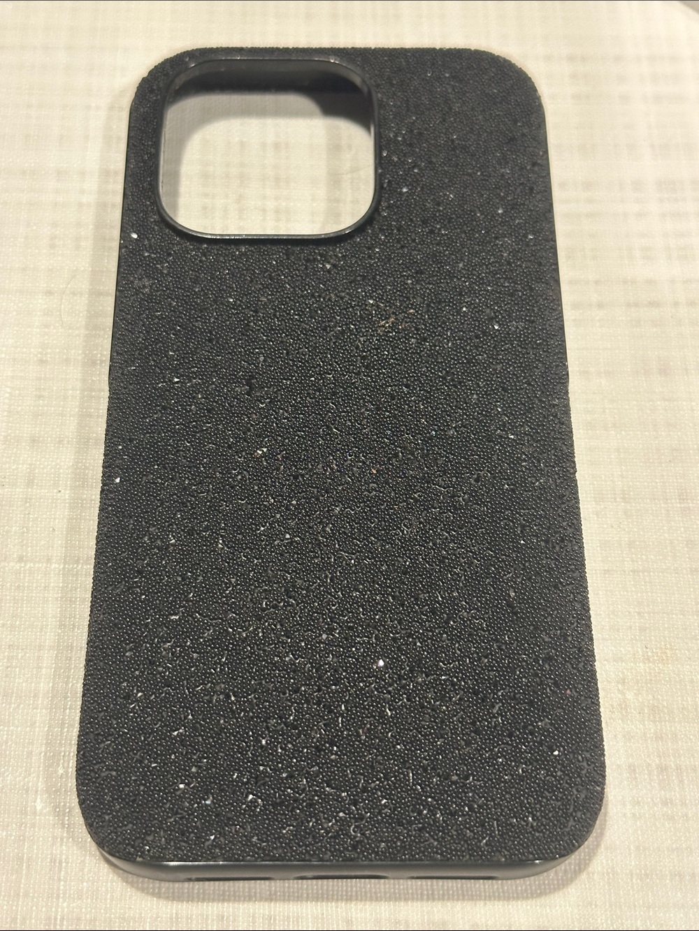 Swarovski Sleek Black Glitter iPhone Case IPhone 14 Pro